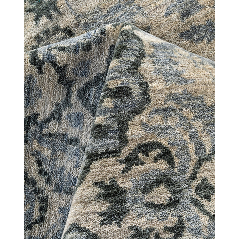 Overdyed One-of-a-Kind 8' 3" X 10' 0" Hand Knotted Area Rug