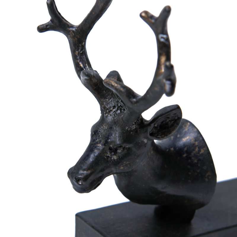Stag Zinc Wedge Floor Stop