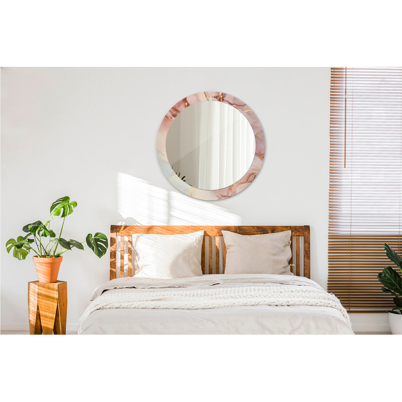 Huldar Glass Flat Wall Mirror