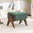 Chenice Upholstered Solid Wood Leg Ottoman-127275572