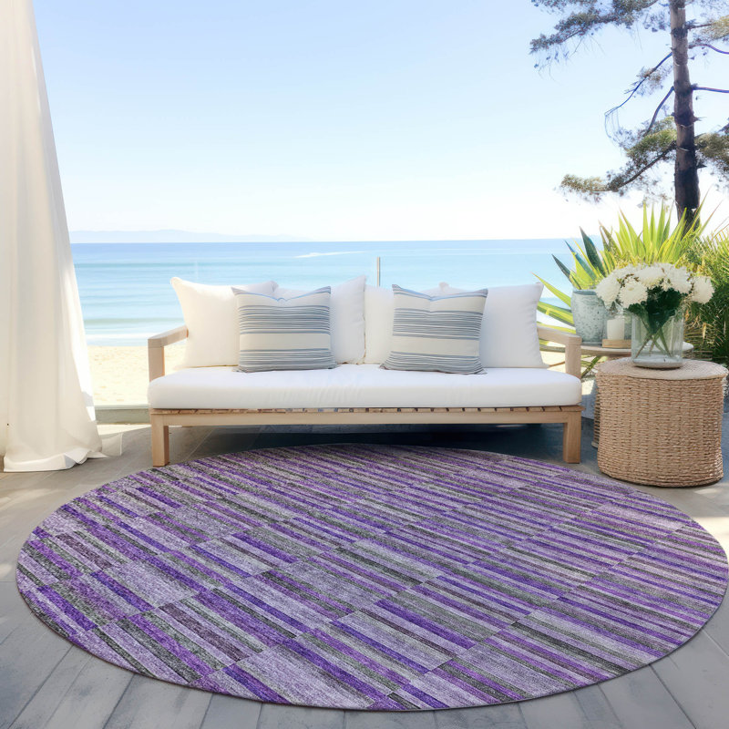Tapis antidérapant Colier, Rond 8 pi