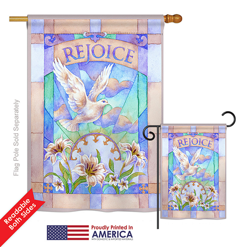 Double Sided Polyester Animal Flag Set