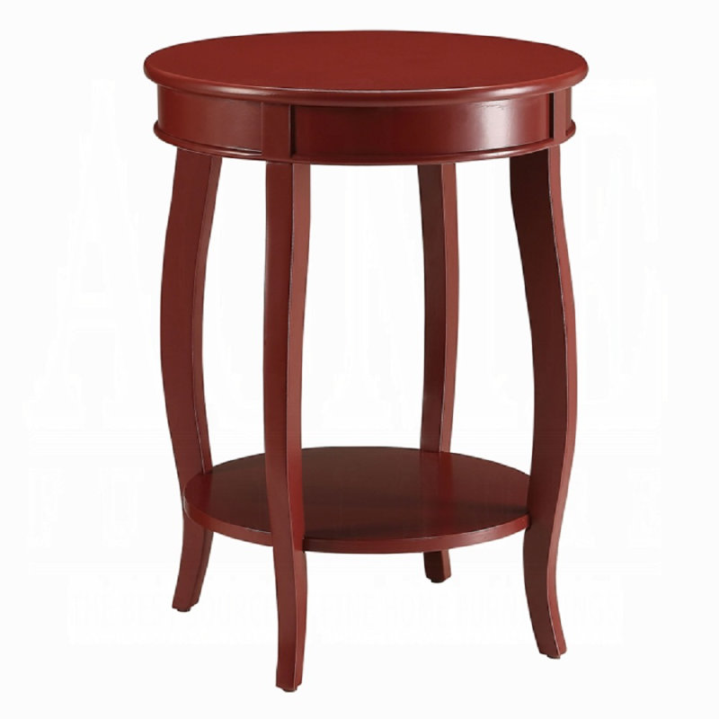 Table d'appoint Aberta, Rouge