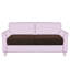 Housse pour causeuse à coussins carrés texturés-354423745