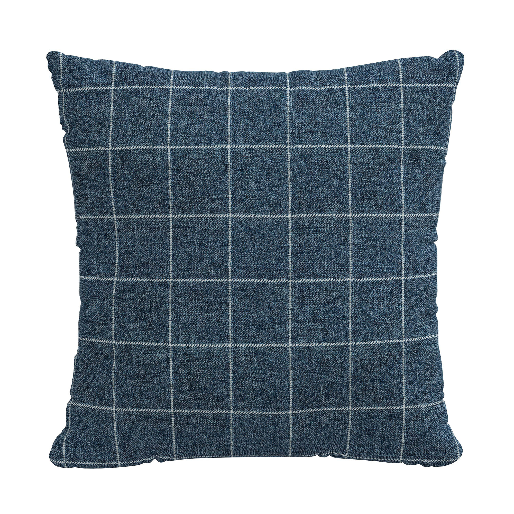 Iver Geometric Cotton Pillow Cover, Polyester, 22" x 22"