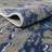 Abani Skelton Collection ATL190B Abstract Splash Grey Blue Area Rug-2028474564