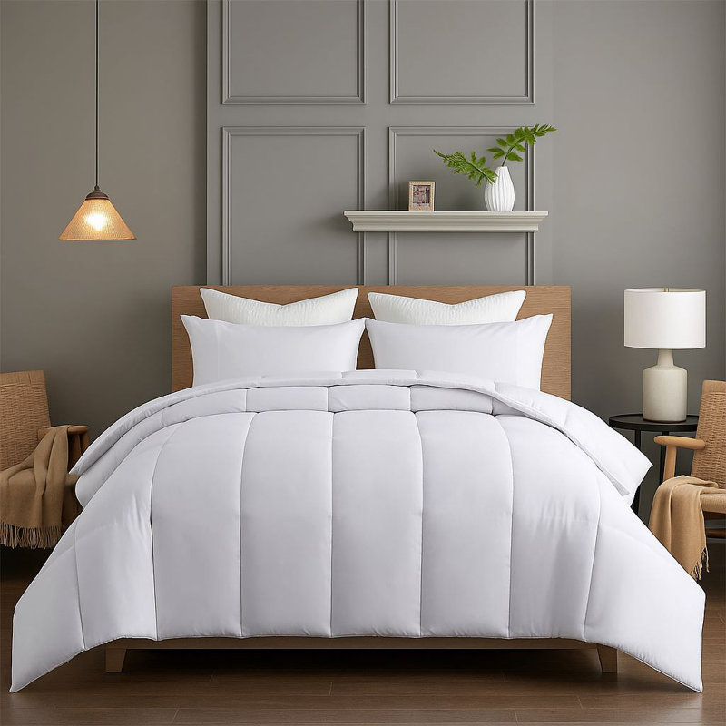 Joyan 100% Hollowfibre Polyester Tog Duvet, Double, 2.5 Scale