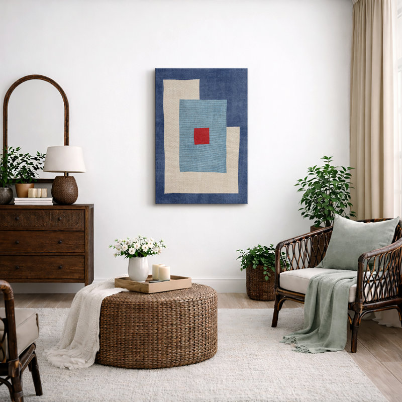 Abstract Abstract, H 18 po x l 12 po, Toile tendue