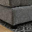 Canapé modulaire en U 4 places - chenille, table basse, assemblage facile, coussins compressés-126616489