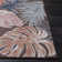 Tapis d'intérieur / extérieur à motif floral tissé à la machine