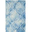 Tapis géométrique en laine / coton touffeté à la main Berman-16767912
