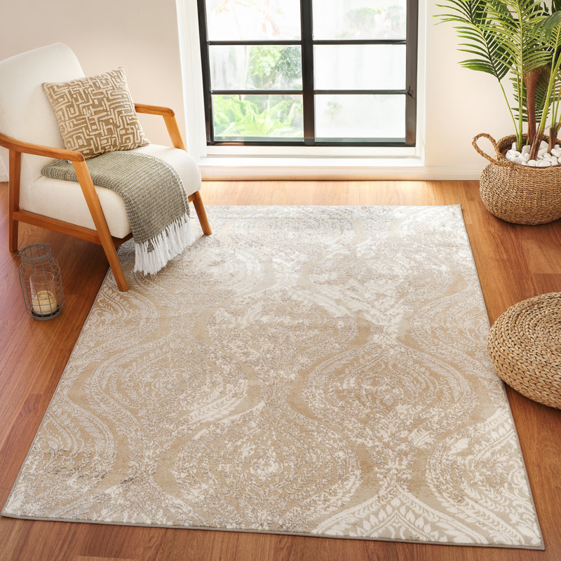 Oriental Machine Woven Machine Woven / Power Loomed Area Rug, Rectangle 80 x 150cm