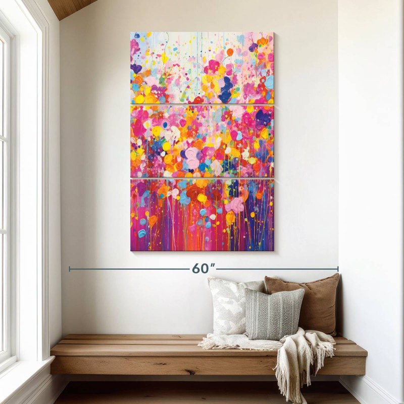 Confettis de jardin Avery, H 50 po x l 32 po