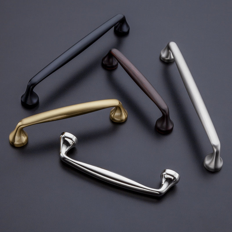 Poignée barre 4-1 / 4 po Mason, Bronze frotté à l'huile, 4.25"