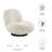 Kindred Boucle Upholstered Swivel Chair with Matte Base-1809075314