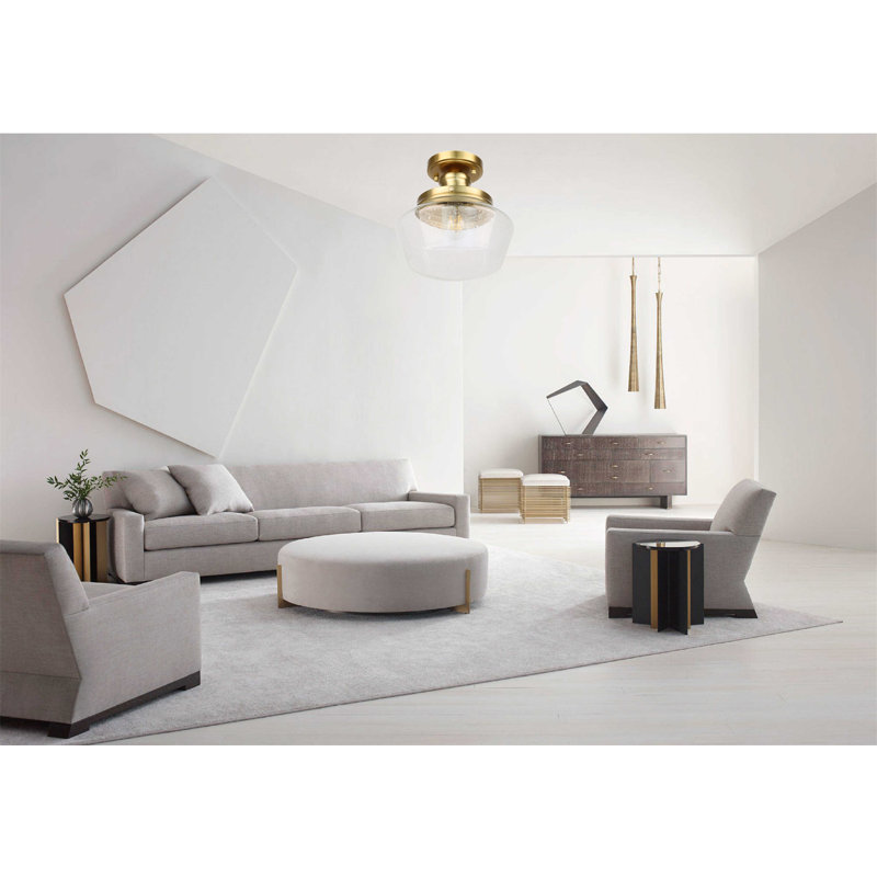 Free Form Flush Mount, Gold
