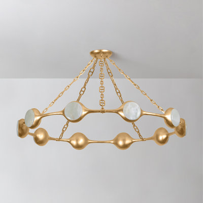 RIVIERE Light Integrated LED Chandelier by Noz Nozawa for Corbett Lighting