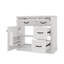 Ensemble de meuble-lavabo 36 po avec lavabo intégré, lavabo simple avec 4 tiroirs, porte à fermeture en douceur et tablette personnalisable, lavabo en céramique inclus-772241573-772241571