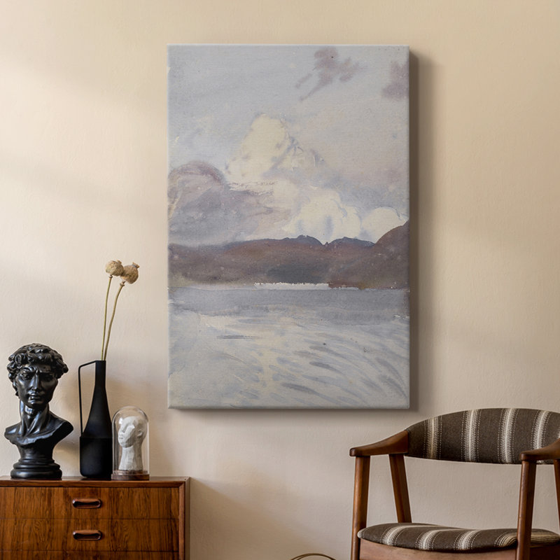 Paysage rétro CLxxxi - galerie Cavas sur mesure, H 27 po x l 18 po