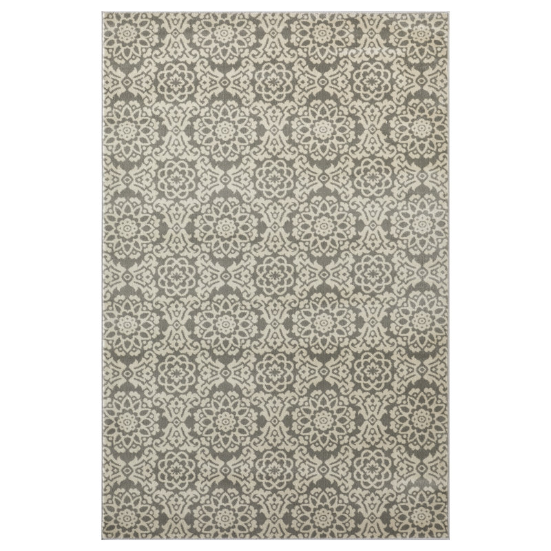 Acyee Floral Indoor Rug, Rectangle 3' x 5'