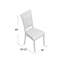 Chaise rembourrée Luker Archstone