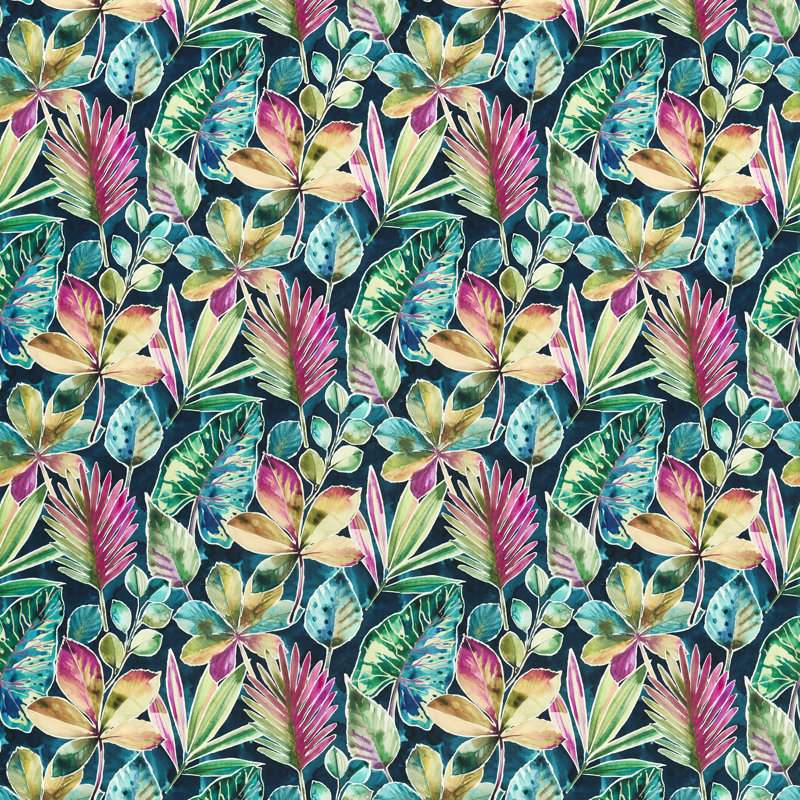 Amazonia Rainforest Performance Fabric, Mult Velveti
