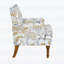 Fauteuil de style campagnard traditionnel pour le salon
