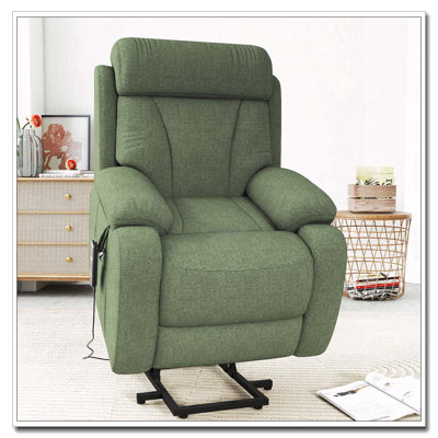 Power Lift Recliner For Elderly, Heavy Duty Lift Chair Recliners For Small Spaces, Electric Recliner Chairs For Seniors, Remote Control, Adjustable, Side Pocket