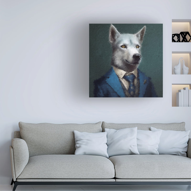 Sean Parnell Shareholder Canvas Art, 14" H x 14" W