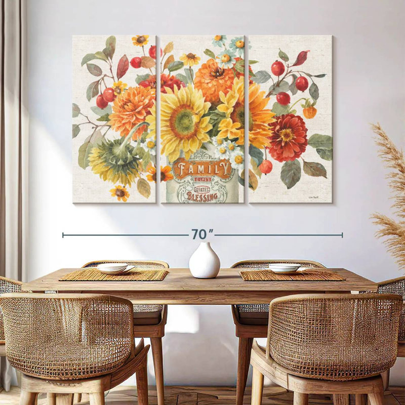 Harnek Autumn in Bloom I, H 42 po x l 65 po