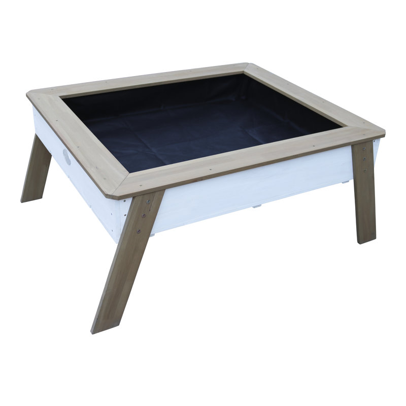 Potting Bench, Brown/White