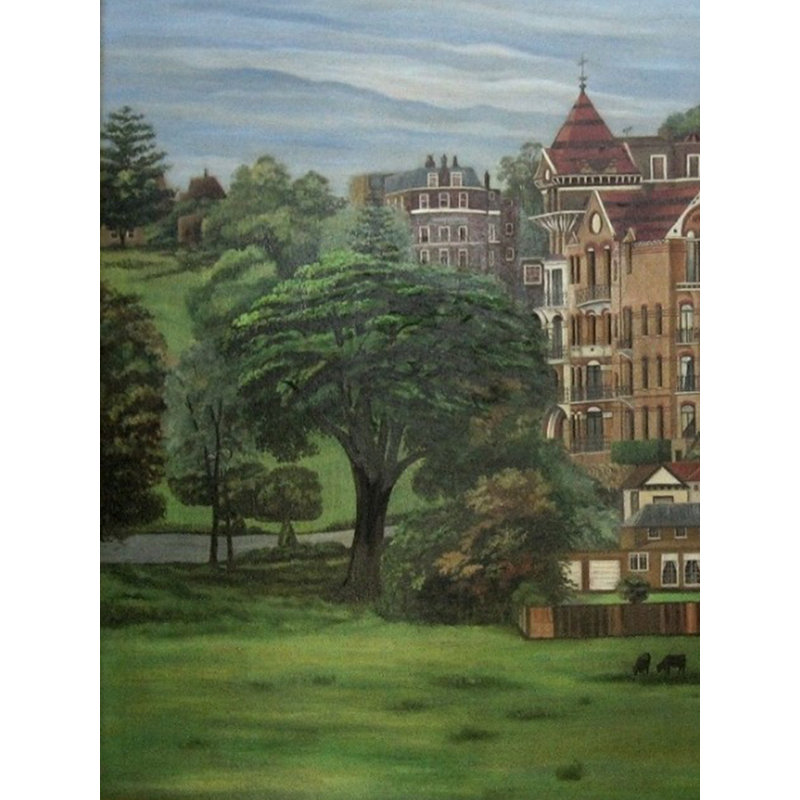 Paix sur terre | Huile sur toile | Par Jolly Agarwal