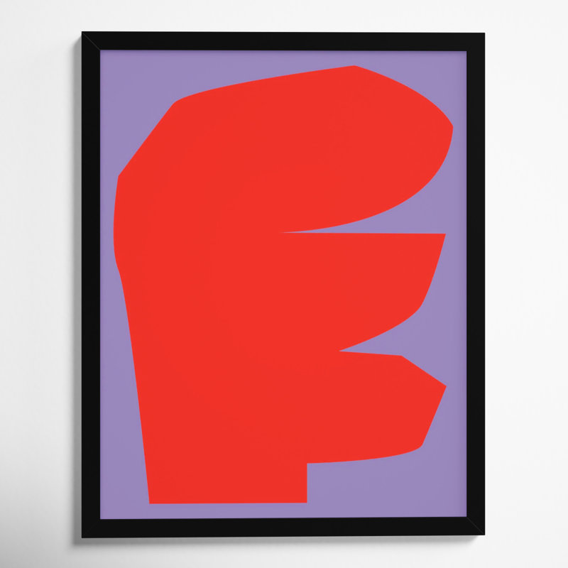 Module Minimalism 4 by Michael Kempen, Black Framed, 20"H x 16"W x 1.25"D