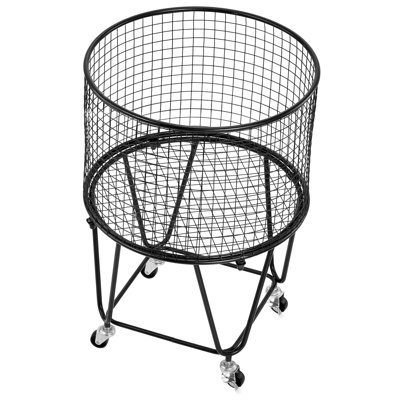 Chariot à linge - Acier - 1 pièce - Capacité de 60 lb