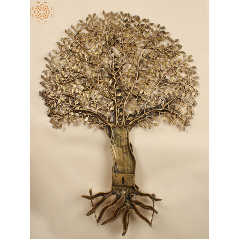 Wall Decor on Brass