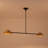 2 - Light Dimmable Linear Kitchen Island Pendant Light