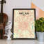 Milan City Map - No Frame Print-1849804756