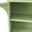 Armoire murale moderne avec portes en verre de 27,34 po, trois espaces de rangement pour différentes pièces, motif tissé, espace de rangement au design polyvalent, look n'importe où, polyvalente-1380769534