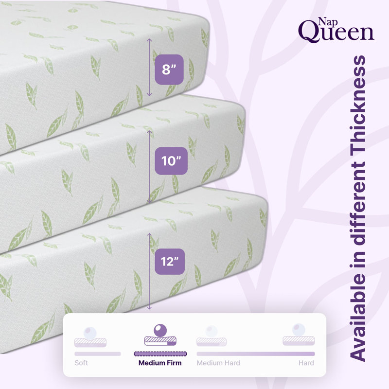 Full Green Tea Infused Memory Foam Sofa Bed