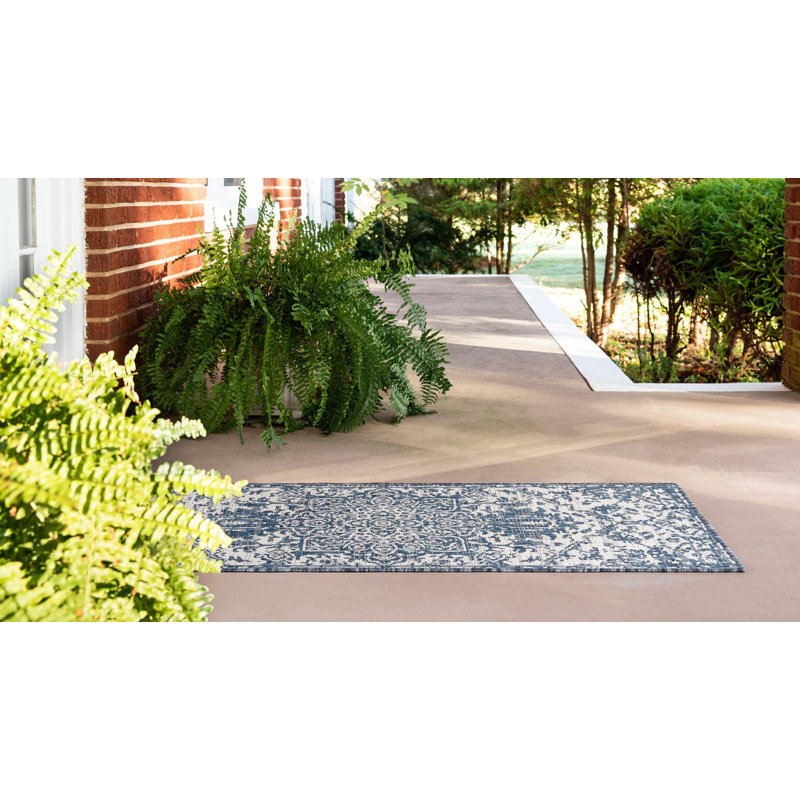 Jill Zarin Dubai Indoor/Outdoor Rug, Runner 2' x 6'1"