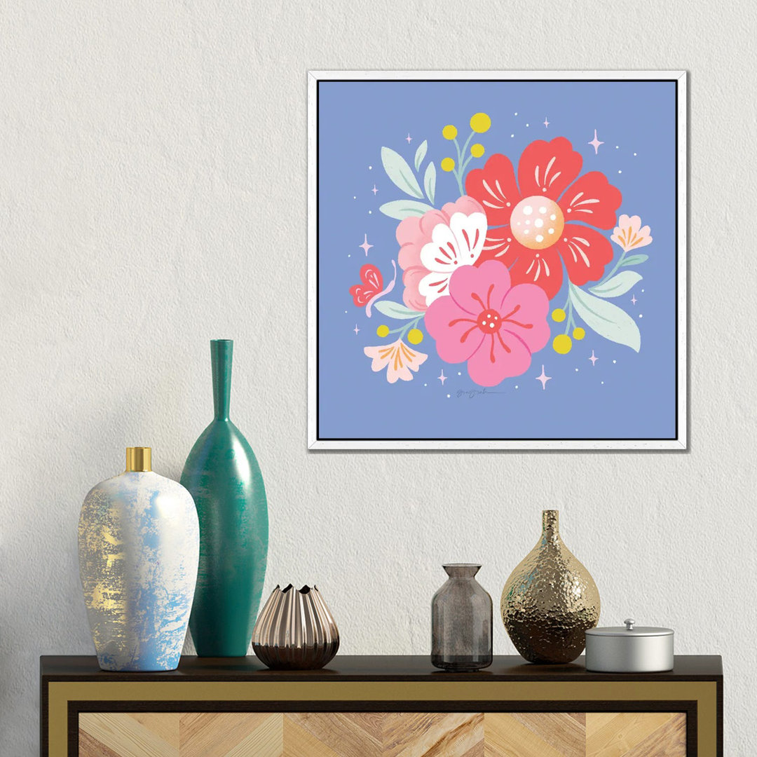 Floral Bouquet I von Gia Graham - Galerie-verpackte Leinwand Giclée auf Leinwand