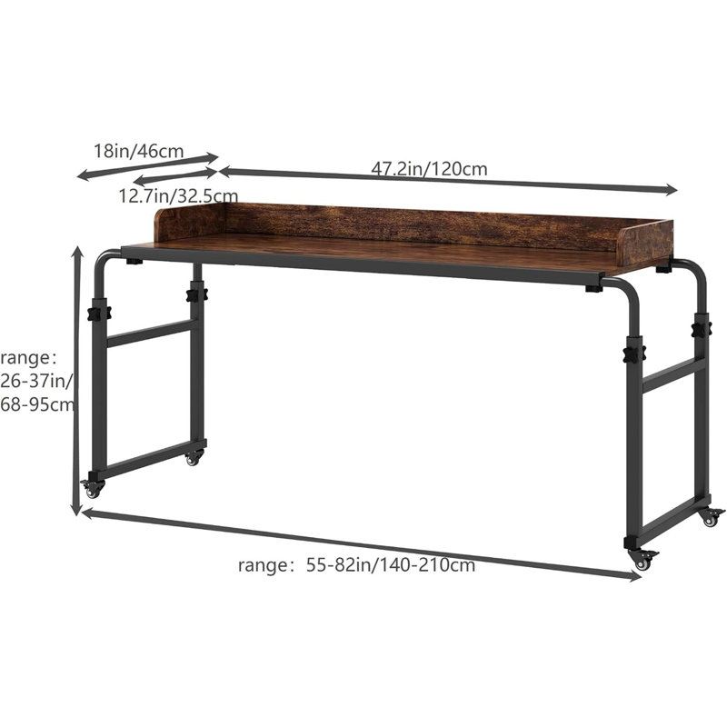 Table with 360° Wheels