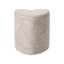 40cm Wide Heart Solid Colour Pouffe Ottoman-863244450