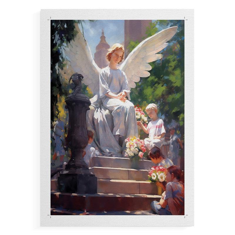 Série Religious CDLXV - reproduction sur toile de qualité supérieure seulement - NON-CADRE - prête à être accrochée