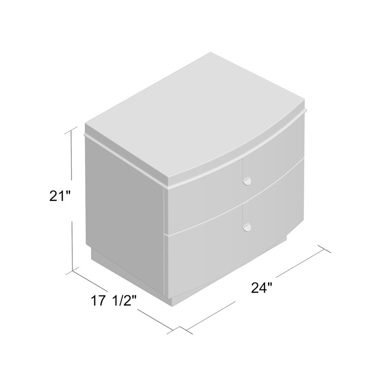 Mcguigan 24'' W Nightstand