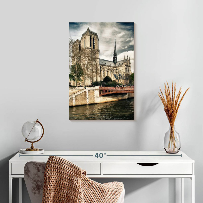 Aime Notre Dame Cathedral Paris I, 24" H x 16" W