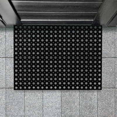 Doortex Octomat All Seasons Black Outdoor Entrance Mat - 40" x 60"