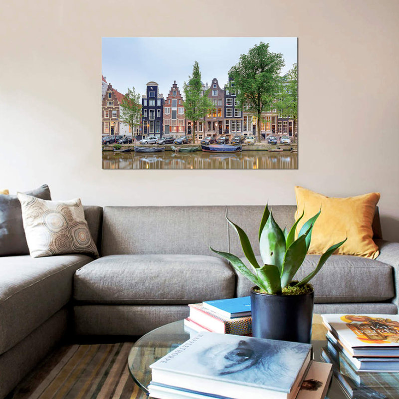 Cityscape III, Amsterdam, North Holland Province, Netherlands by Panoramic Images - Print on Canvas, Wrapped Canvas