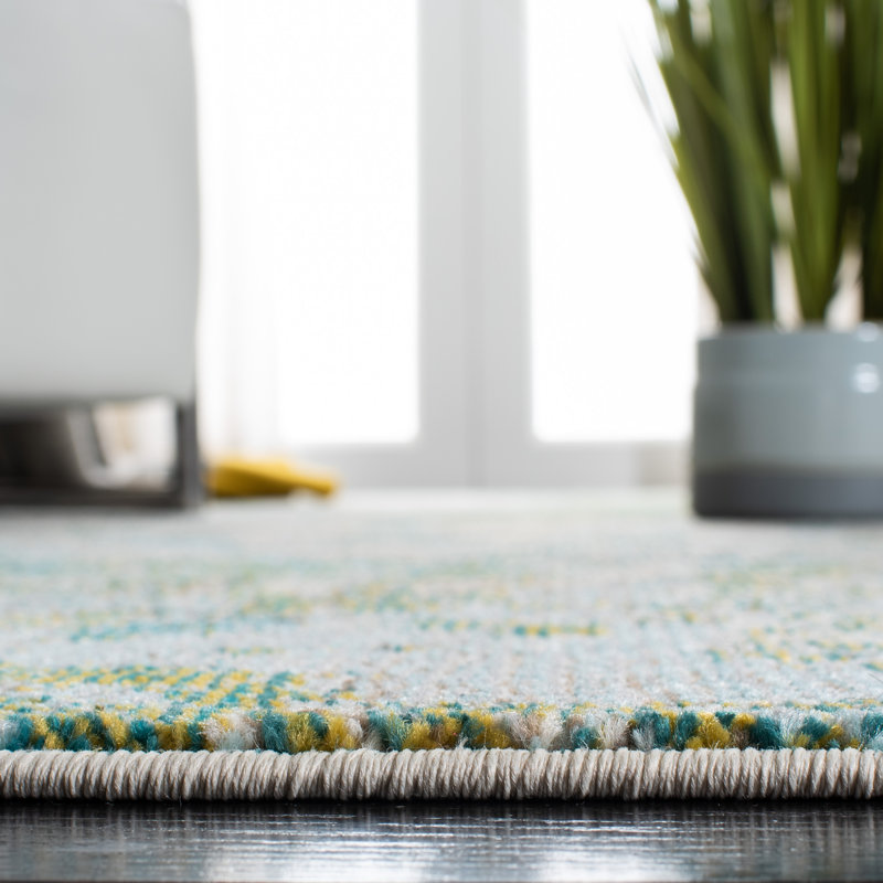Panayiotis Performance Abstract Rug, Runner 2'2" x 6'