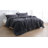 Shankapotomus Dark Gray Coma Inducer Oversized Comforter Set-84518556